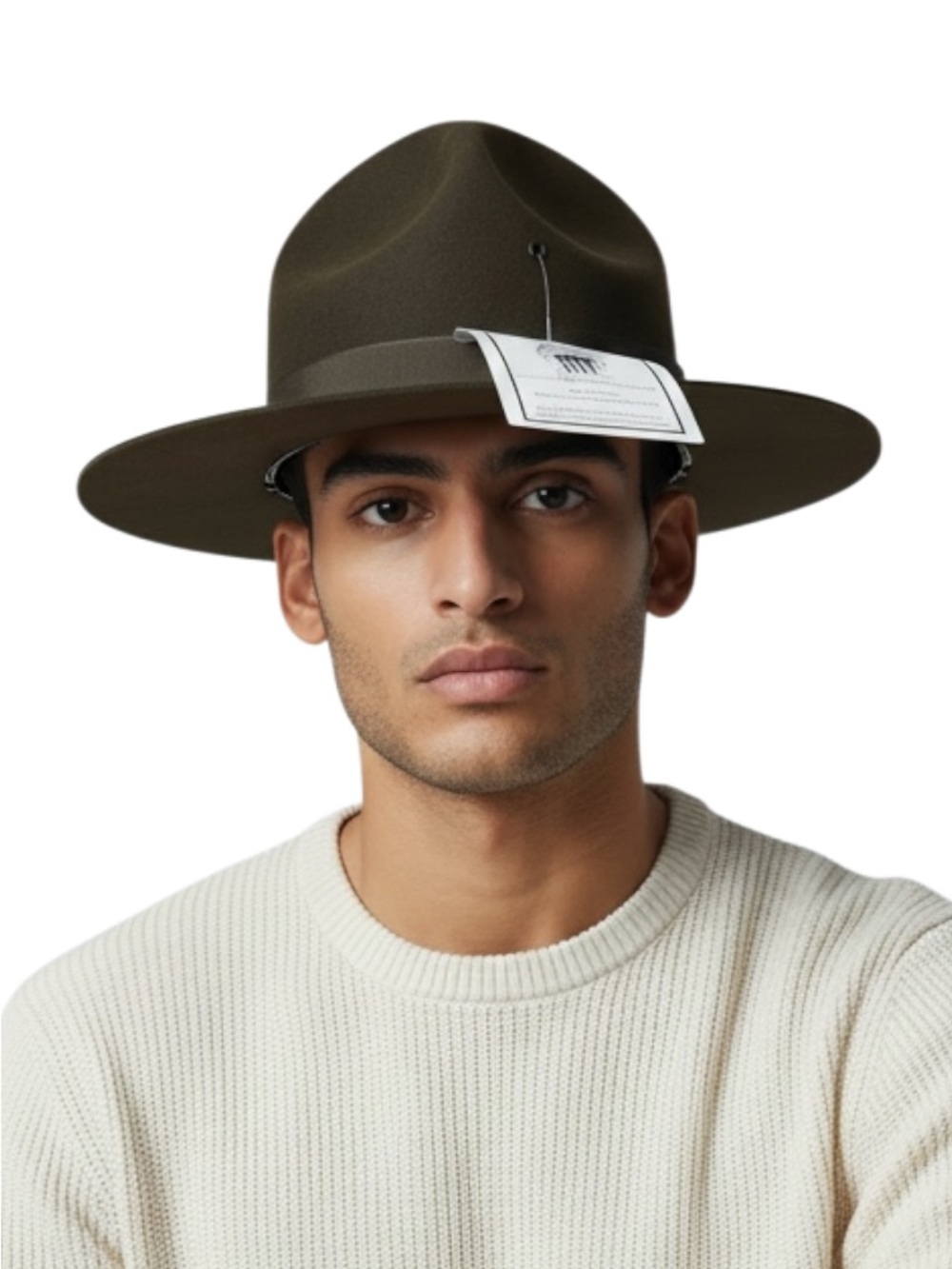 Genuine US military Garrison Collection Drill Sergeants Hat Brand New USA 7